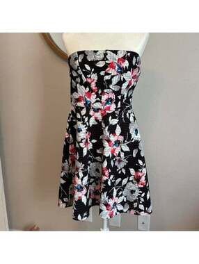 Express strapless short dress